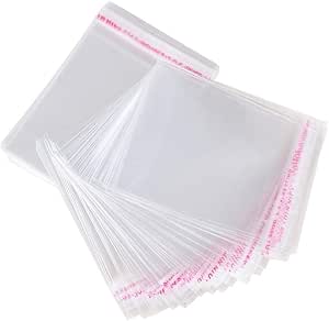 100 Stück Druckverschlussbeutel, 8x12 Cm – Durchsichtige OPP-Beutel Wiederverschließbar Für Snacks, Basteln & Aufbewahrung