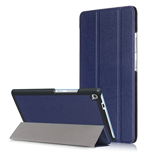 Lenovo Tab 3 7 Plus Hülle, WindTeco Ultra Dünn Smart PU Leder Hülle Ständer Shell Cover Schutzhülle Etui Tasche für Lenovo Tab3 7 Plus (Lenovo TB-7703F / TB-7703X) 7.0 Zoll Tablet 2016 Release - 2