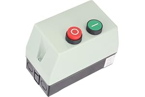 RAGUSO Motor Starter Control, Electric Motor Switch IP55 Overload for Motor Start Control Applications