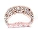 CHRYSE CLASSY AUSTRIAN RHINESTONE HAIR CLAMP CLAW CLIP BARRETTE C730P PALE PINK RS.2938.00
