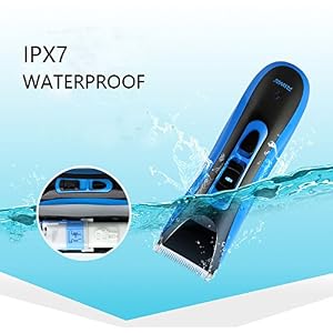 RIWA 750A Electric Rechargeable Battery Hair Clippers Haircut Hair Trimmer Ceramic Blade for Men Kids Adults - Image 5