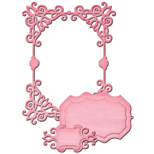 Spellbinders Shapeabilities Die D-Lites-Fancy Etichetta Tag 4