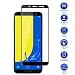 Produktbild Samsung Galaxy J6 2018 Panzerglas Displayschutzfolie, Vicstar Vollständige Abdeckung Schutzfolie Gehärtetem Glass 9H Härte Anti-Kratzen Anti-Öl Anti-Bläschen Schwarz Kompatibel Schutzfolie für Samsung Galaxy J6 2018