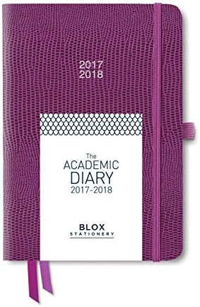 The BLOX Academic Diary 2017-18 (Plum)