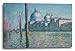 Produktbild Claude Monet - Der große Kanal, Venedig (frz. Le grand canal) (1908), 80x60 cm, Leinwand auf Keilrahmen gespannt und fertig zum Aufhängen, Stilrichtung: Impressionismus