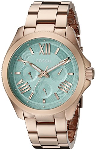 Fossil Damen Analog Quarz Uhr mit Edelstahl Armband AM4540 Fossil Damen Analog Quarz Uhr mit Edelstahl Armband AM4540