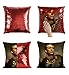Produktbild GlamourLab Nicolas Cage Napoleon Empire Kissen, Sequin Pillow, Mermaid Pillow, Reversible Pillow, Magic Pillow Kissen, Kissenbezug, Funny Pillow, Birthday Present, Meme (with Insert)