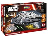 Longitud de producto 24.00 cm Revell - Star Wars - Millennium Falcon - 19 piezas (06752)