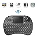 Produktbild 2.4GHz Mini Mobil Wireless QWERTY Tastatur mit Touchpad Maus, Li-ion Battery für LG 55UJ7509 49UJ7509 65UJ6309 Smart TV
