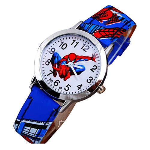 Spider-Man Children Cartoon Uhren Watches Kids Watch WP@KTW173100U
