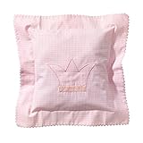 Schmusekissen inkl. Füllung 40×40 rosa Vichy Karo - 2
