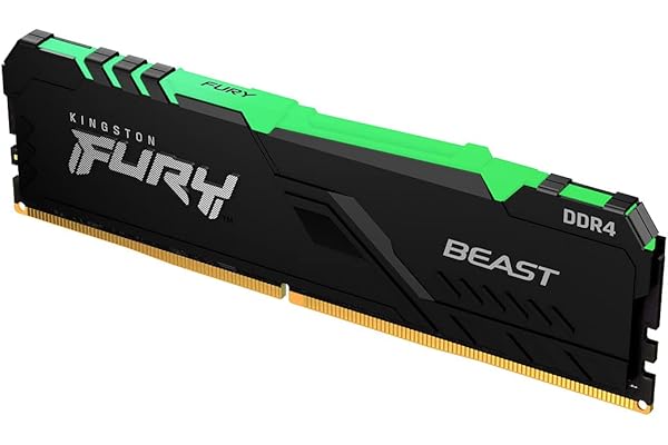 Kingston FURY Beast RGB 32GB 3600MT/s DDR4 CL18 Mémoire Kit pour PC Module Simple KF436C18BBA/32