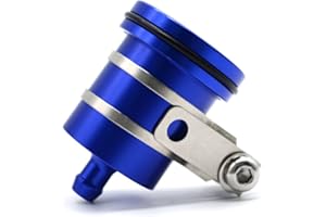 MZ-STORE Motociclo Universale Coperchio Olio Freni Anteriori e Posteriore Serbatoio del Liquido del Freno per GSXR 600 750 1000 GSR 600 750 1000/ SV 650 SV 650S SV 1000 SV 1000S (Blu)