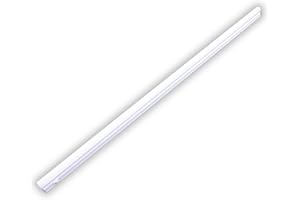 LUXULA LED Unterbauleuchte mit Schalter - 120cm 4500K Neutralweiß 16W 1440lm verknüpfbar - Unterschrankleuchte Lichtleiste 230V für Küche Werkstatt - 1170x22x36mm
