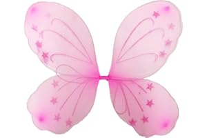 Topkids Accessories Large Fairy Wings for Adults and Big Kids, Tinkerbell Costume, Adult Wings, Fairy Wings Kids, Tooth Fairy Costume