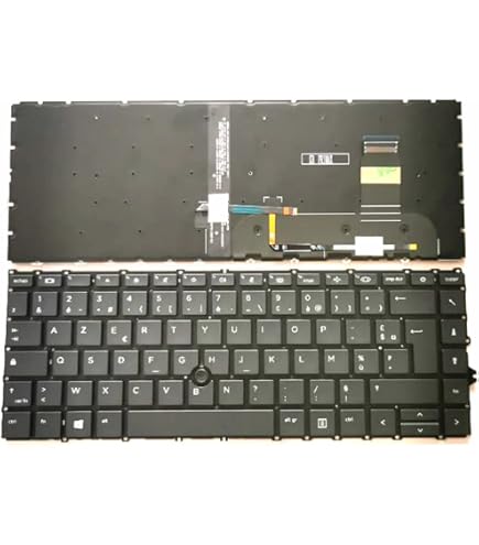 Clavier AZERTY Français De Remplacement Pour HP 255 G7 Et G8 – Neuf