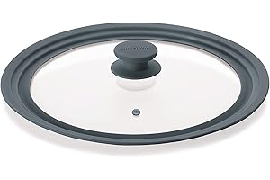 Tescoma Unicover Coperchio, Vetro/Silicone, Grigio, 28x30x32 cm