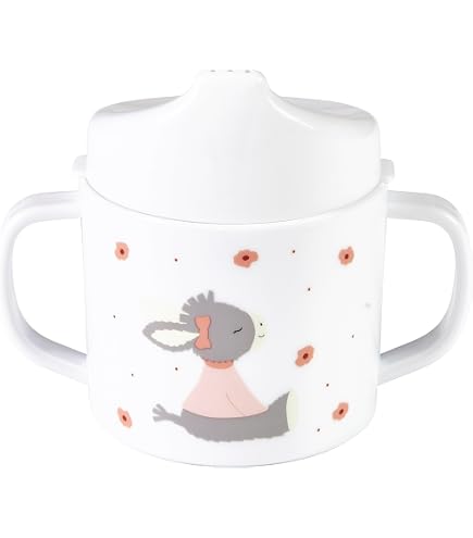 Sterntaler Assiette Âne Emmi Girl Flora Rose - Vaisselle Enfant Antidérapante Et Colorée