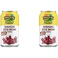 Tropical Sun Hibiscus Juice Drink Made with Natural Hibiscus (Sorrel), 330ml (Pack of 24)