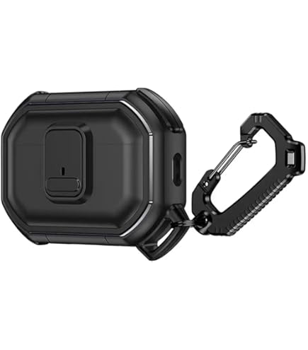 Protective Case For Soundcore P41i Earbuds - Blue Silicone Cover With Lanyard & LED Visible Design