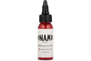 VIKING-INK B&W DYNAMIC - Inchiostro per tatuaggi Colore RD4 Burgundy Red 1oz (30ml)