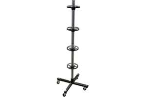 SECURA Support de Pneus Mobile Arbre à Jantes jusqu'à 225mm