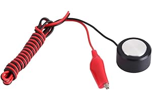 Regun Płyta dotykowa CNC, sonda do ustawiania obrabiarek CNC, kalibracja osi Z, materiał stopowy, stała podstawa, 3,6 x 2,0 cm