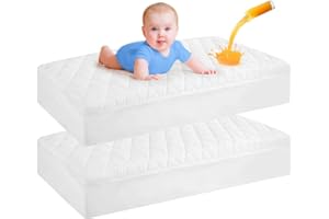 Dudu N Girlie Quilted Waterproof Mattress Protector, Chicco Next To Me (51 × 85 cm)