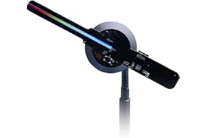 HOLOFAN Hologramme 3D,16CM 3D Hologramme Fan Projecteur Holographique Avec Application WiFi et 700 vidéothèques - Pour expositions, centres commerciaux,hélice holographique