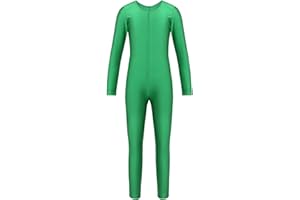 ranrann Enfant Fille Justaucorps Gymnastique Combinaison Danse Classique Tenue Costume Sport Yoga Body Leotard Jumpsuit Bodysuit Unitard Dancewear 3-14 Ans