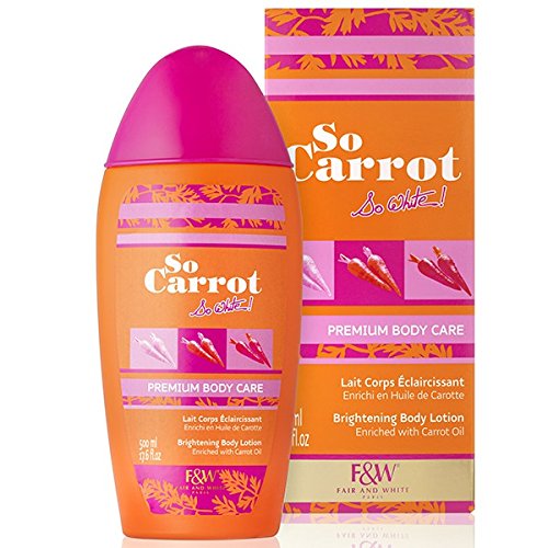 Price comparison product image Fair & White So Carrot Brightening Body Lotion 500ml