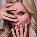Nail Art Painting Tools Kit, Nail Art DIY Painting Polish Pen Set, Manicure Pedicure Starter Kit, Professional Nail Art Pens, 3 Nail Art Pens in 6 Colours, Includes Decorative Pen and Brush, Basic Beauty