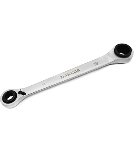 Vigor V6752/12 - Juego De Llaves Combinadas (doble Articulación, Mecanismo De Carraca Dentado Fino En El Lado Del Anillo, 12 Piezas En Práctica Funda Enrollable), Color Plateado