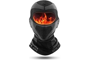 DOCACHE Mascarilla para Deportes al Aire Libre, Mascarilla a Prueba de Viento, Cubierta de Cuello de Senderismo, Pasamontañas, Pasamontañas A Prueba de Viento, para Ciclismo, Esqui, Senderismo