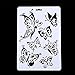 Produktbild 1 PCS Kunststoff Schablone, Schmetterling DIY Craft Schablonen Schablone malen für Scrapbooking Briefmarken Album