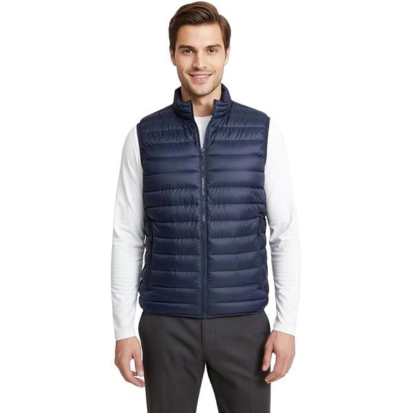 Gilet Uomo TONY BACKER 1210 – Senza Maniche In Nylon, Leggero, Con Tasche Impermeabili, Perfetto Per Outdoor E Moto