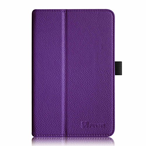 Fintie Acer Iconia Tab 8 A1-840 FHD Hülle – Hochwertige Kunstleder Slim Fit Stand Case Cover Schutzhülle Tasche Etui für Acer Iconia A1-840 FHD (8 Zoll) Tablet, Violett