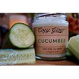 Cozy Glow Gurke Soja Kerze Jar - 35 + Stunden Burning Time