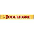 Toblerone Milk Chocolate Bar, Swiss Chocolate with Honey and Almond Nougat, 200 g (Pack of 10)