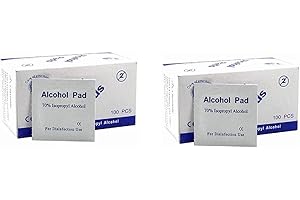 AUTDER UNIVERSAL Alcotip Pre-Injection Swab 3 x 3 cm, Box of 100-2 Pack