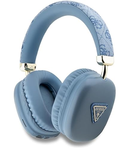 Guess Wireless Headphones Metal Script Logo Bluetooth ANC On-ear černá - View #11