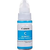 Canon GI-490 C Orijinal Cam G&ouml;beği M&uuml;rekkep Kartuşu 0664C001