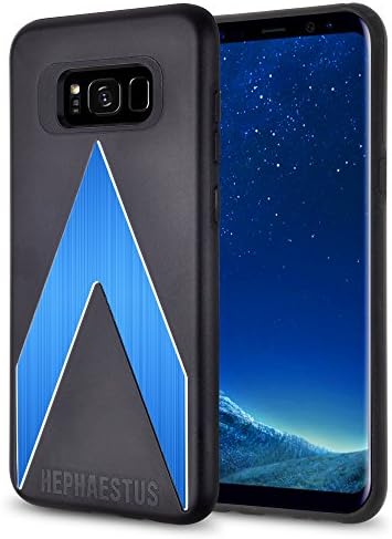 Galaxy S8+ PLUS Case, Hephaestus® Sentinel Series® [Blue] Hard Heavy Duty Slim 3 in 1 PC TPU Aluminium Metal Hybrid Case for Samsung Galaxy S8 PLUS
