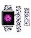 Produktbild Apple Watch Band 38mm iWatch Genuine Leather Dancing Floral Pattern by i-DRAWL