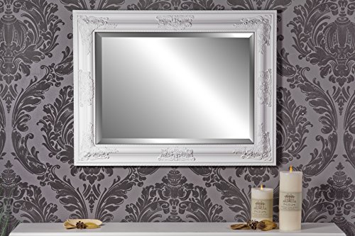 Spiegel Wandspiegel weiss Barock LEILA 65 x 50 cm - 3