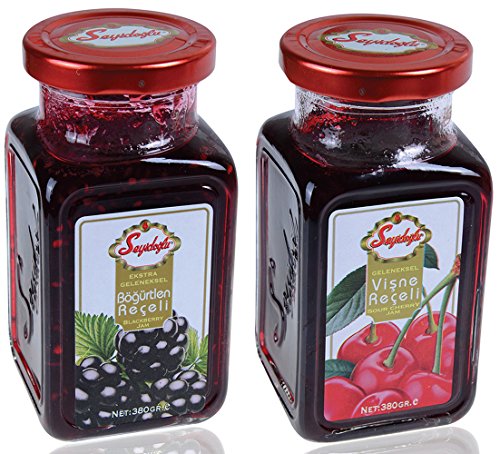Seyidoglu Blackberry and Cherry Jams, 380 Grams, Set of 2 RS.405 (44.00% Off) - Amazon