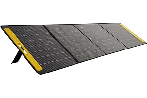 Craftfull Sac solaire Adventure de - Module solaire pliable de 60 à 300 watts - Module solaire pour station d'énergie portable Adventure - Chargeur solaire photovoltaïque