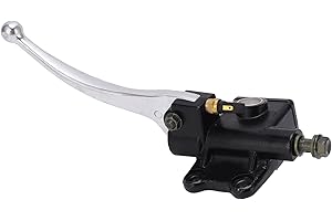 CHICIRIS Cilindro Maestro de Embrague de Freno Hidráulico, Material de Aleación de Aluminio de Alta Resistencia, Reemplazo para Vespa PX 125 200 Star Stella LML 4T Scooter