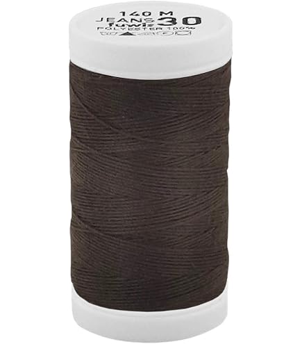 Nähgarn Extra-Stark – 100m Spule, Polyester, Dunkelgrün (1055), NE 16/3 Für Nähmaschine & Handarbeit