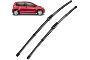 AUTOPIXL Pióra wycieraczek przednich wycieraczek LHD Kompatybilny z VW UP Up! Seat MII Kompatybilny z Skoda Citigo 2011-2020 szczotki do szyby przedniej szyby 24 "16"